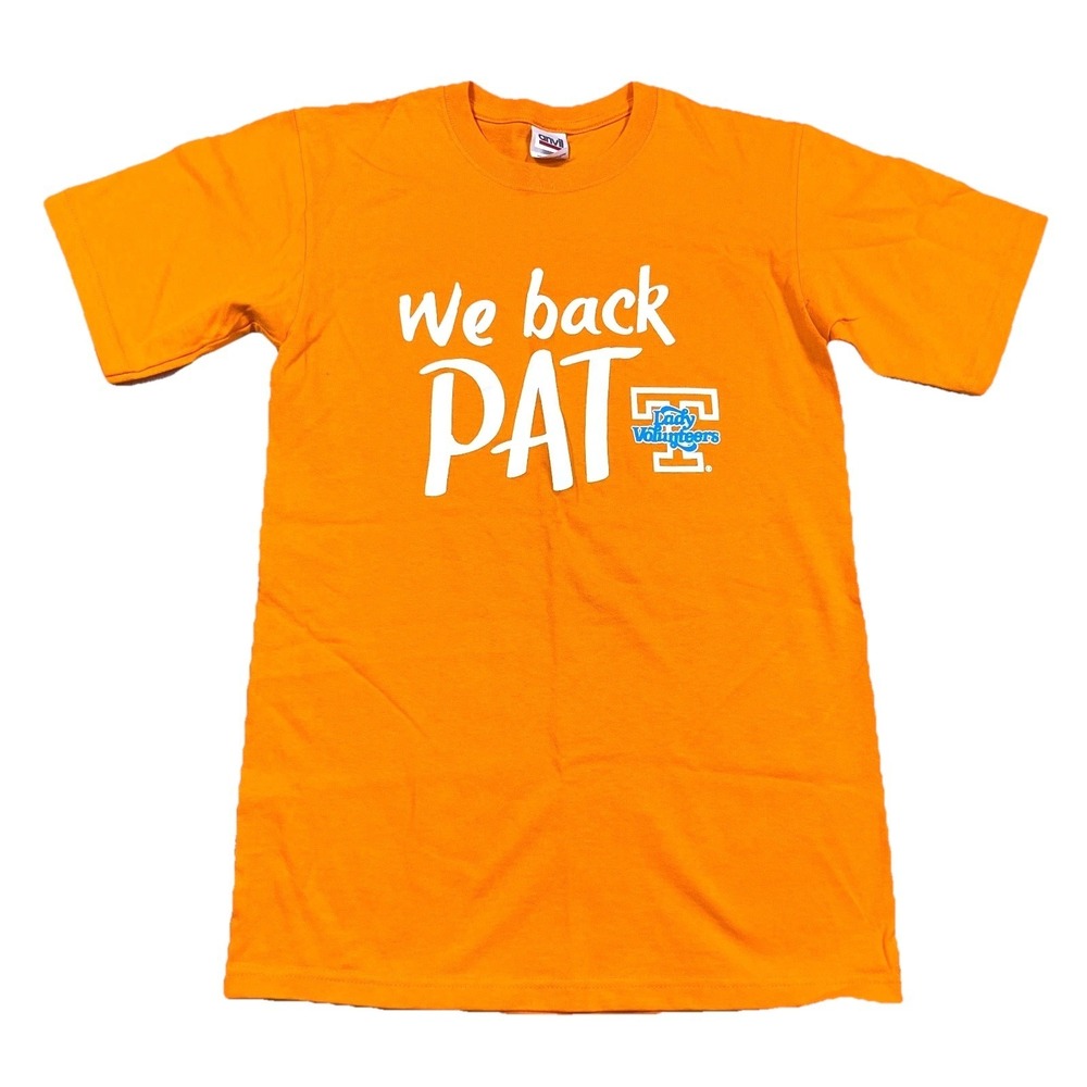 Vintage Tennessee Volunteers Shirt Adult Small Orange Lady‎ Vols Tee 90s Y2K